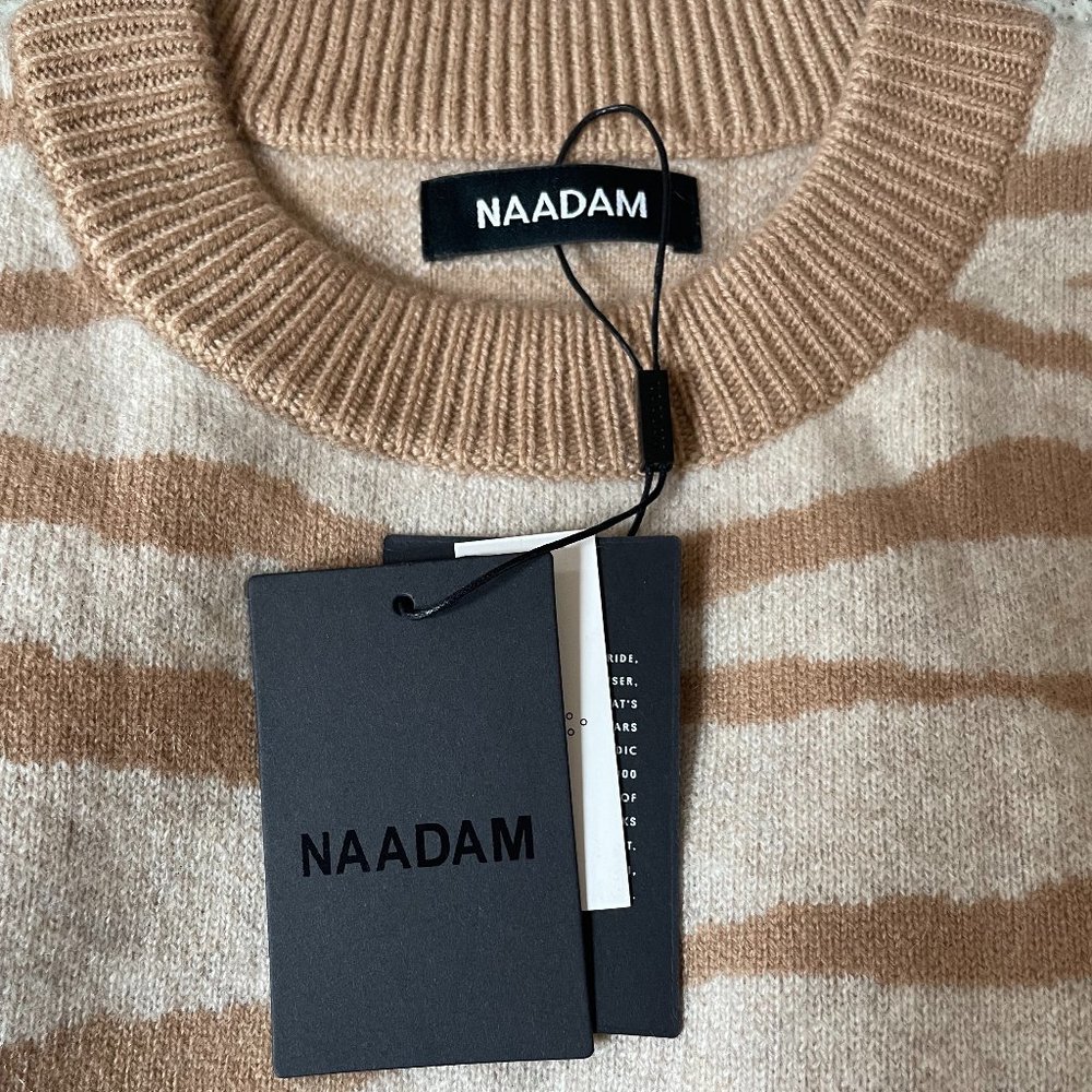 Tiger Stripes Cashmere Sweater from Naadam - Picture 8 of 9